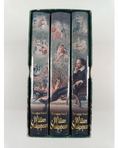 Kirjailijan William Shakespeare & Wordsworth Edition käytetty kirja The Complete Works of William Shakespeare (kotelossa)