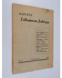 käytetty teos Naisten liikunnan johtaja 4/1956