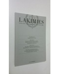 käytetty kirja Lakimies 3/2014