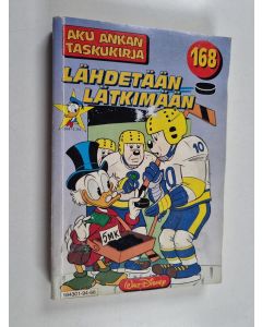 Kirjailijan Walt Disney käytetty kirja Lähdetään lätkimään