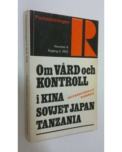 käytetty kirja Om vård och montroll i Kina , Sovjet Japan, Tanzania