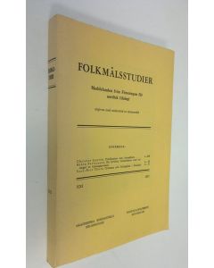 Kirjailijan Christer Lauren käytetty kirja Folkmålsstudier XXI : Predikanten som översättare ; Ett fyrtiotal finlandismer med exempel ur tidnigspressen ; Ortnamn och bebyggelse i åboland