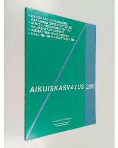 käytetty teos Aikuiskasvatus 2/1986