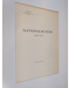Kirjailijan Carl Axel Nordman käytetty teos Nationalmuseum efter 50 år