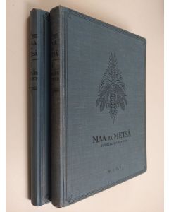 Kirjailijan Ilmari Poijärvi käytetty kirja Maa ja metsä : Kotieläintuotanto 1-2