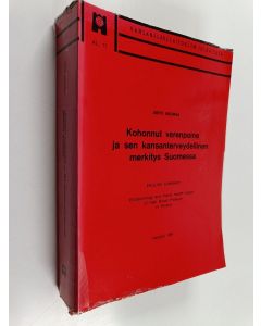 Kirjailijan Arpo Aromaa käytetty kirja Kohonnut verenpaine ja sen kansanterveydellinen merkitys Suomessa