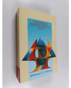 Kirjailijan Johannes C. C. Nitsche käytetty kirja Lectures on Minimal Surfaces: Volume 1, Introduction, Fundamentals, Geometry and Basic Boundary Value Problems