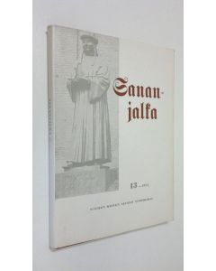 käytetty kirja Sananjalka 13 - 1971 : Suomen kielen seuran vuosikirja