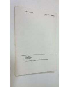 Kirjailijan Pekka Niemi käytetty kirja Lukemishäiriön kognitiivinen tutkimus ja diagnoosi