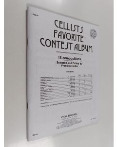 Kirjailijan Franklin Collier käytetty teos Cellists Favorite Contest Album - 15 Compositions (CD puuttuu)
