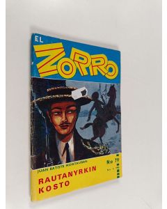 Kirjailijan Juan Batiste Montauban käytetty teos El Zorro 6/1965