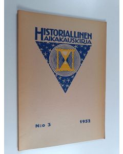 käytetty kirja Historiallinen aikakauskirja N:o 3/1952