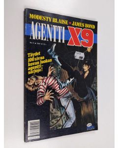 käytetty kirja Agentti X9 4/1991