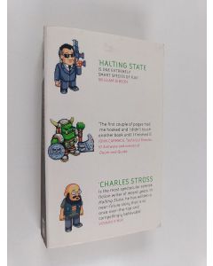 Kirjailijan Charles Stross käytetty kirja Halting State