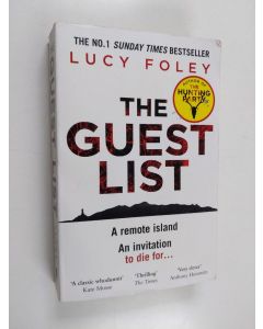 Kirjailijan Lucy Foley käytetty kirja The guest list
