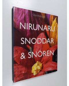 Kirjailijan Pirkko Toivanen käytetty kirja Nirunaru : Kiehtovien mallien ja ideoiden paperilanka = Snoddar & Snören : allt möjligt med papperssnöre
