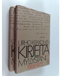 Kirjailijan Urho Kekkonen käytetty kirja Kirjeitä myllystäni 1-2, 1956-1975
