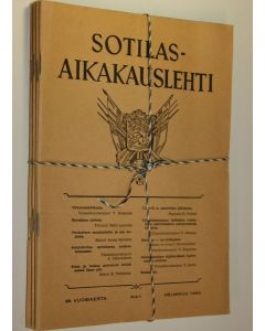 käytetty teos Sotilasaikakauslehti 1-6/1950 (vuosikerta) : Upseeriliiton julkaisu