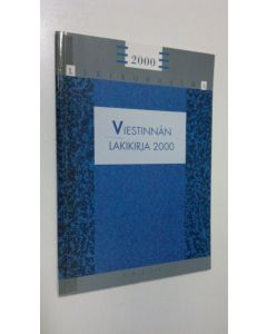 Tekijän Jyrki Hamari  käytetty kirja Viestinnän lakikirja 2000