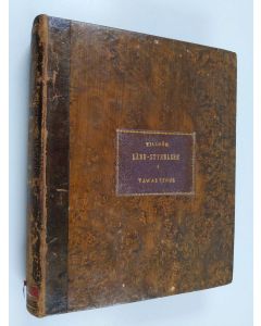 käytetty teos Samling af plakater, förordningar, manifester och påbud, samt andre allmänna handlingar hwilka i Storfurstendömet Finland sedan 1808 års början ifrån trycket utkommit. 1842