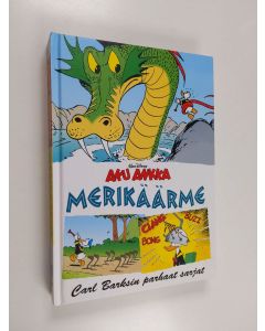 Kirjailijan Carl Barks käytetty kirja Merikäärme