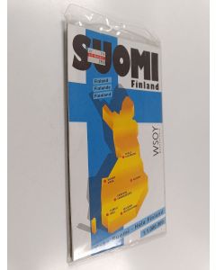 käytetty teos Suomi : koko Suomi 1:1000000 (muovikotelossa)