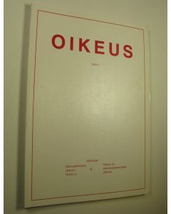 käytetty kirja Oikeus, 4/2009