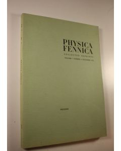 käytetty kirja Physica fennica collected reprints volume 7 number 4 december 1972