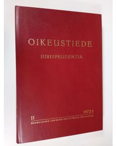 käytetty kirja Oikeustiede : Juristprudentia 2