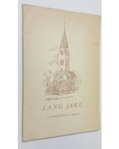 käytetty kirja Lang Jaku : sockenkyrkan i Rone