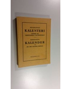 käytetty kirja Suomen eduskunnan kalenteri 1961