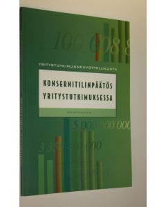 käytetty kirja Konsernitilinpäätös yritystutkimuksessa