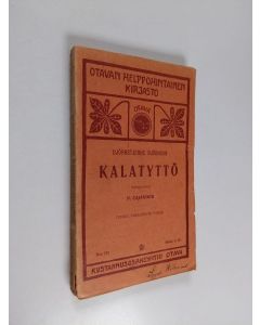 Kirjailijan Björnstjerne Björnson käytetty kirja Kalatyttö