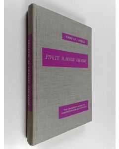 Kirjailijan John G. Kemeny & J. Laurie Snell käytetty kirja Finite markov chains