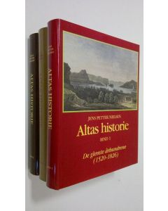 Kirjailijan Jens Petter Nielsen käytetty kirja Altas historie 1-3 : De glemte århundrene (1520-1826) ; Det arktiske Italia (1826-1920) ; Dramatiske tiår (1920-1964)