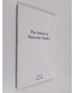 käytetty kirja The Journal of Nietzsche studies - issue 19, Spring 2000