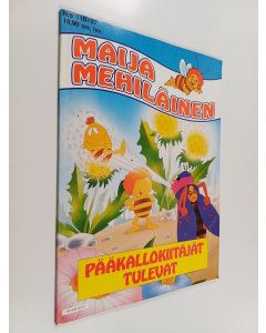 käytetty kirja Maija mehiläinen N:o 11B/1987 : Pääkallokiitäjät tulevat