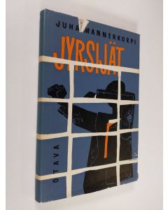 Kirjailijan Juha Mannerkorpi käytetty kirja Jyrsijät