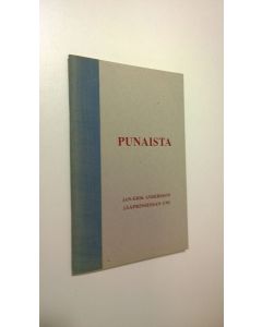 käytetty teos Punaista - Sara Hildenin taidemuseo 8.12.1993 - 27.2.1994 - Jan-Erik Andersson : Jääprinsessan uni -tilateos