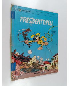 Kirjailijan Andre Franquin käytetty kirja Presidenttipeli