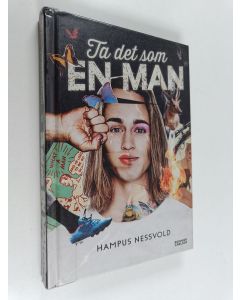 Kirjailijan Hampus Nessvold käytetty kirja Ta det som en man