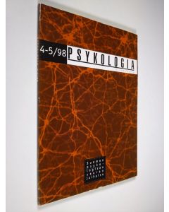 käytetty kirja Psykologia 4-5/1998 : tiedepoliittinen aikakauslehti