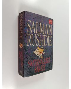 Kirjailijan Salman Rushdie käytetty kirja Saatanalliset säkeet