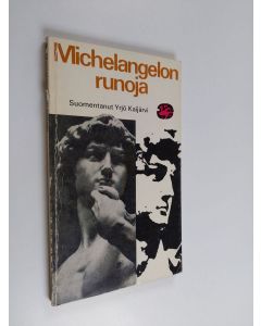 Kirjailijan Michelangelo käytetty kirja Michelangelon runoja