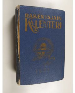 käytetty kirja Rakentajain kalenteri 1951