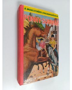 Kirjailijan Judith M. Berrisford käytetty kirja Pony-sommar