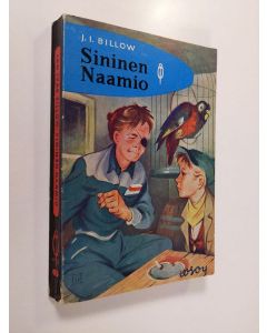 Kirjailijan Jan Ivar Billow käytetty kirja Sininen Naamio : erillinen jatko saman tekijän Aaveprikaatiin