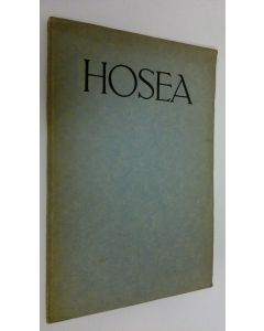 käytetty kirja Der prophet Hosea