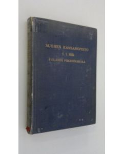 Tekijän E. J. Ellilä  käytetty kirja Suomen kansanopisto ja sen työntekijät 1. 1. 1935