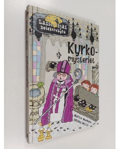 Kirjailijan Martin Widmark käytetty kirja Kyrkomysteriet